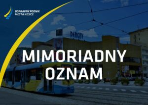 Mesto Košice a DPMK posilňujú električkovú dopravu, dôvodom sú opravy na moste VSS