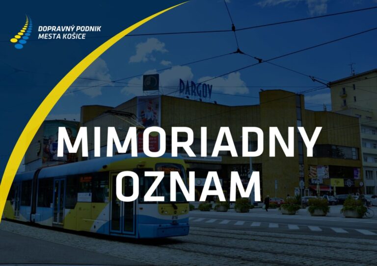 Mesto Košice a DPMK posilňujú električkovú dopravu, dôvodom sú opravy na moste VSS