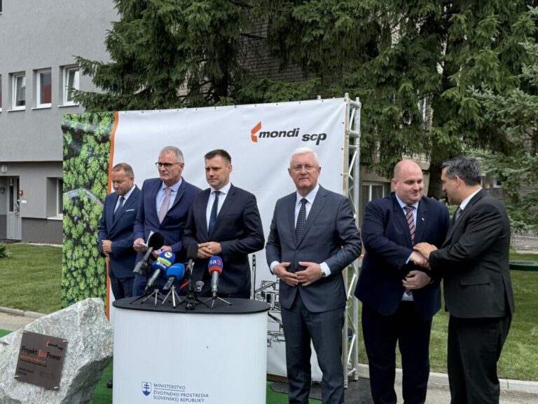 Mondi SCP spustilo výstavbu moderného energetického zdroja pre udržateľnú budúcnosť