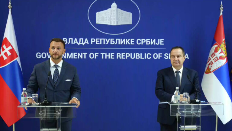 Minister vnútra Eštok rokoval s podpredsedom vlády Srbskej republiky Ivicom Dačićom – VIDEO